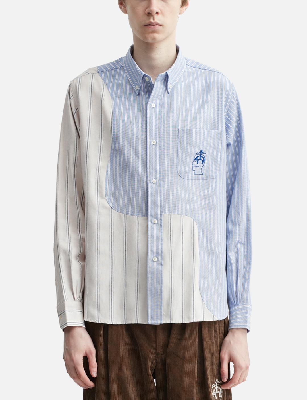 Brooks Brothers California Organic Panel Oxford Button Up view 11