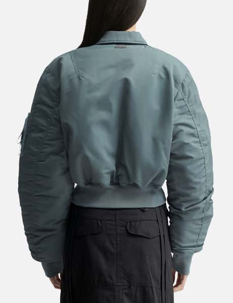 Cropped Bomber Jacket view 9