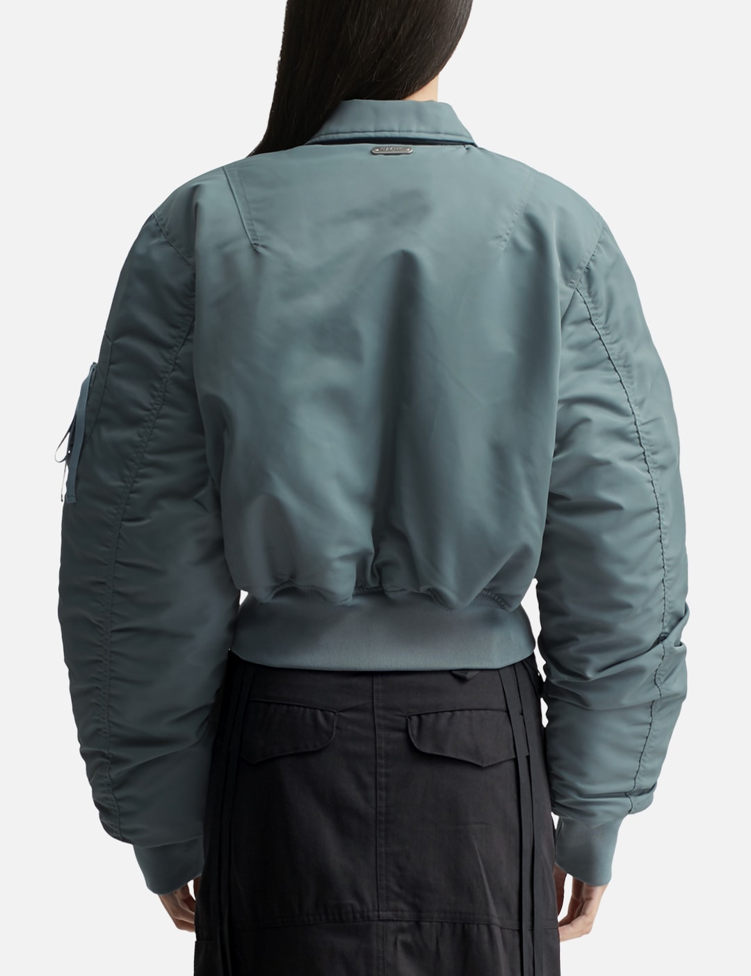 Cropped Bomber Jacket view 10