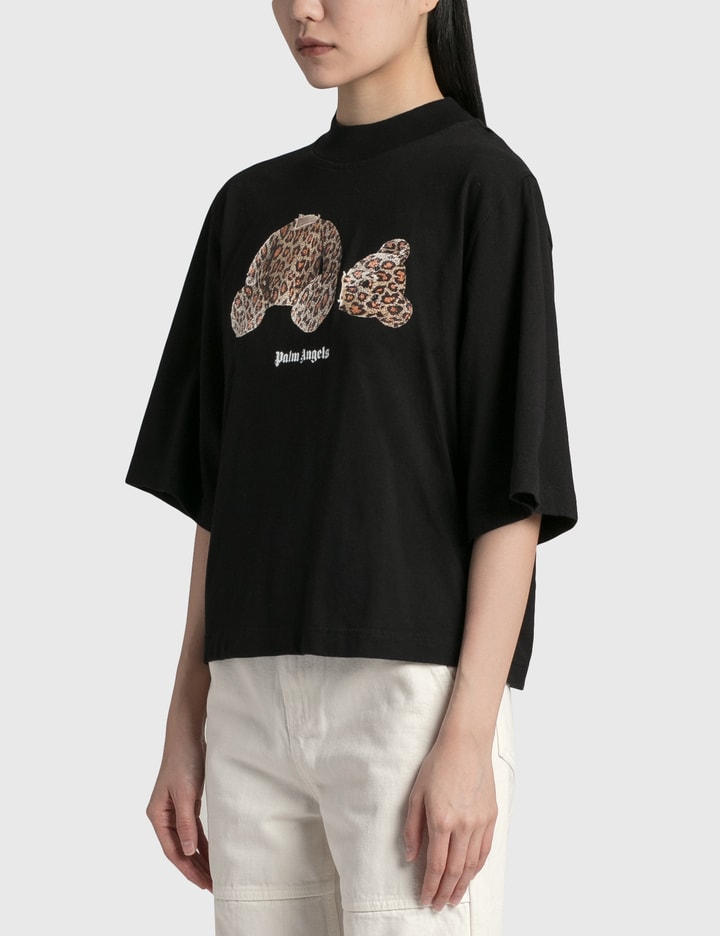 Leopard Bear Cropped T-Shirt Placeholder Image