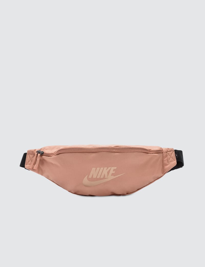 nike belt bag rose gold