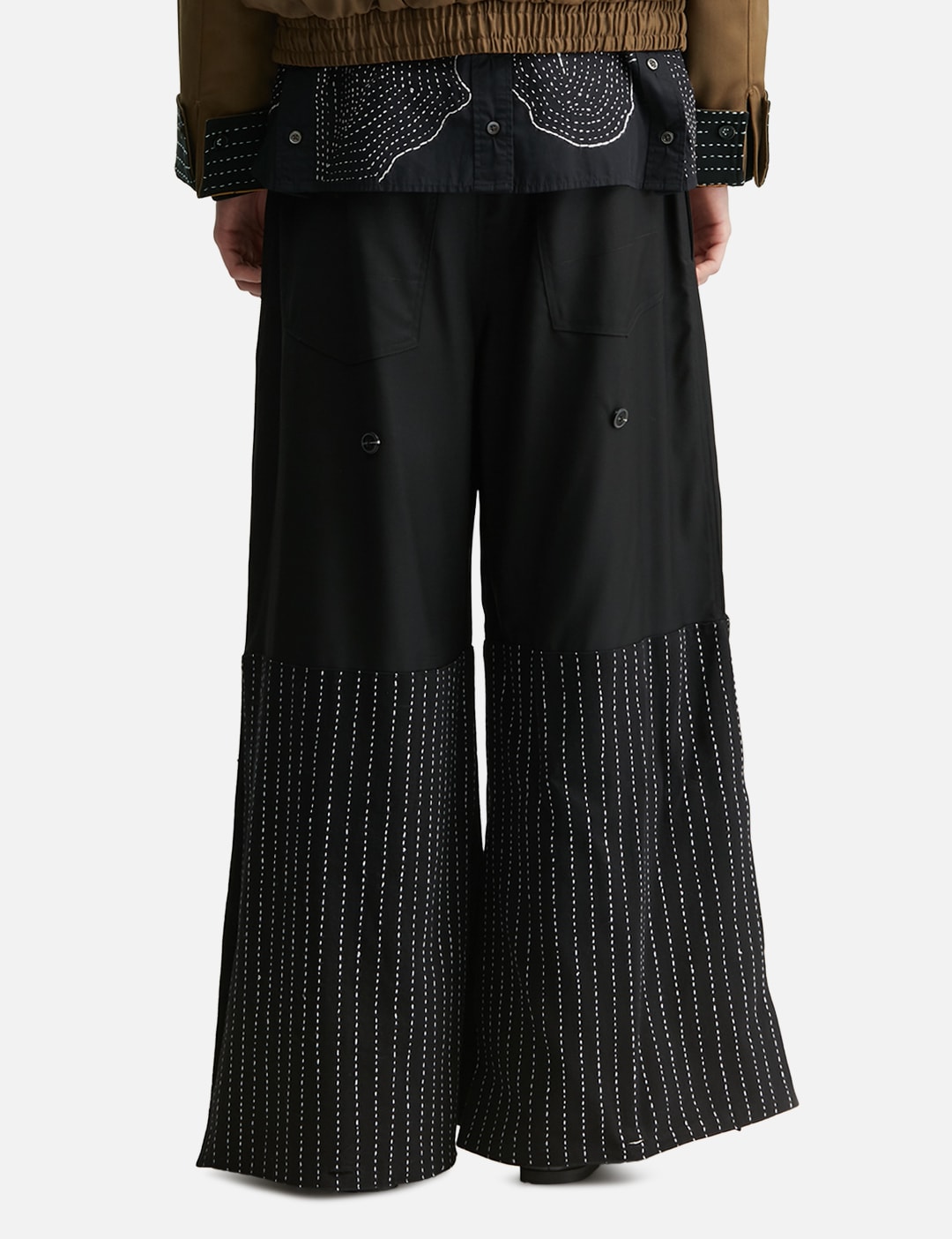 Black Convertible Trouser view 13