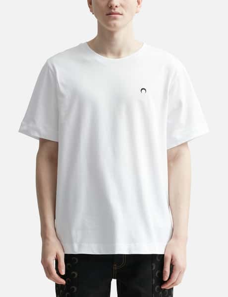 Marine Serre - ORGANIC COTTON T-SHIRT | HBX - Globally Curated Fashion and  Lifestyle by Hypebeast