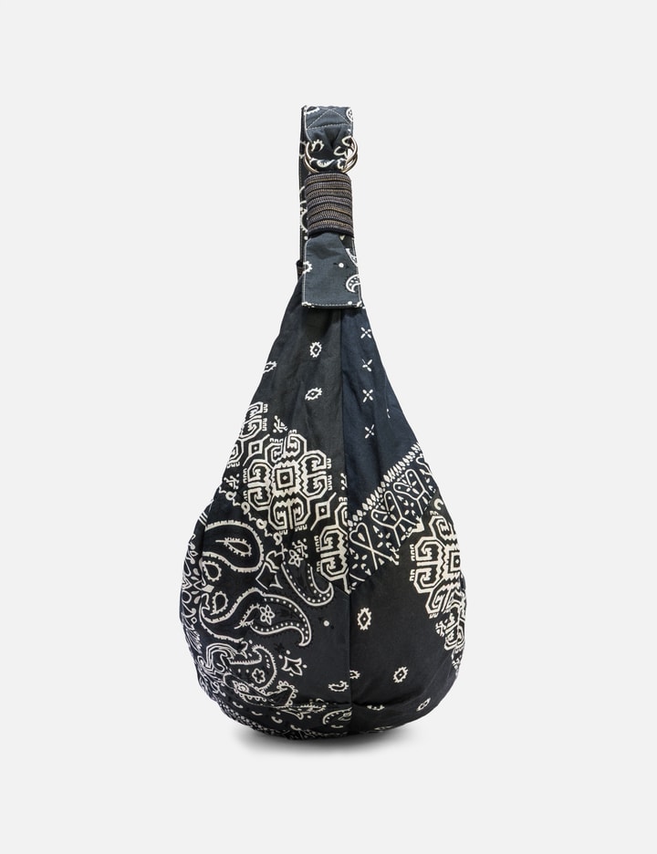 Kapital Bandana Patchwork Transit Snufkin Bag Aubergine
