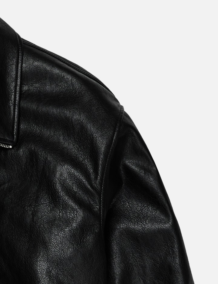 Faux Leather Bomber Jacket Placeholder Image