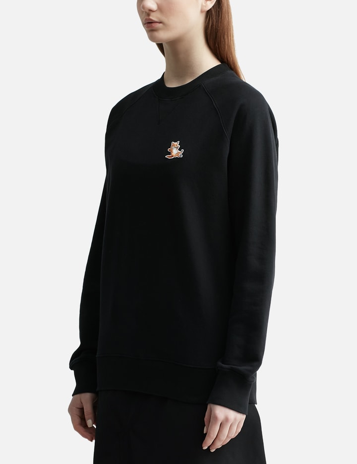 Chillax Fox Patch Classic Sweatshirt Placeholder Image