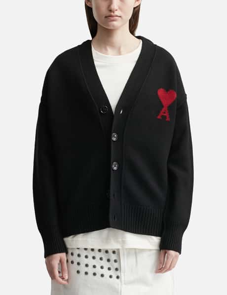 Cardigan With Contrasted Ami De Coeur view 5