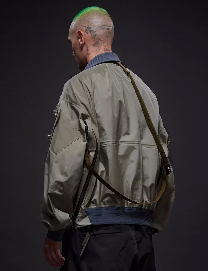 Shop Acronym 3l Gore-tex Interops Jacket In Green