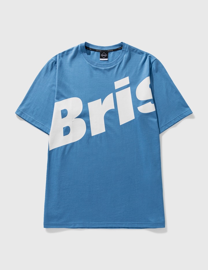 F.c. Real Bristol Relax Fit Big Bris Logo T-shirt In Blue