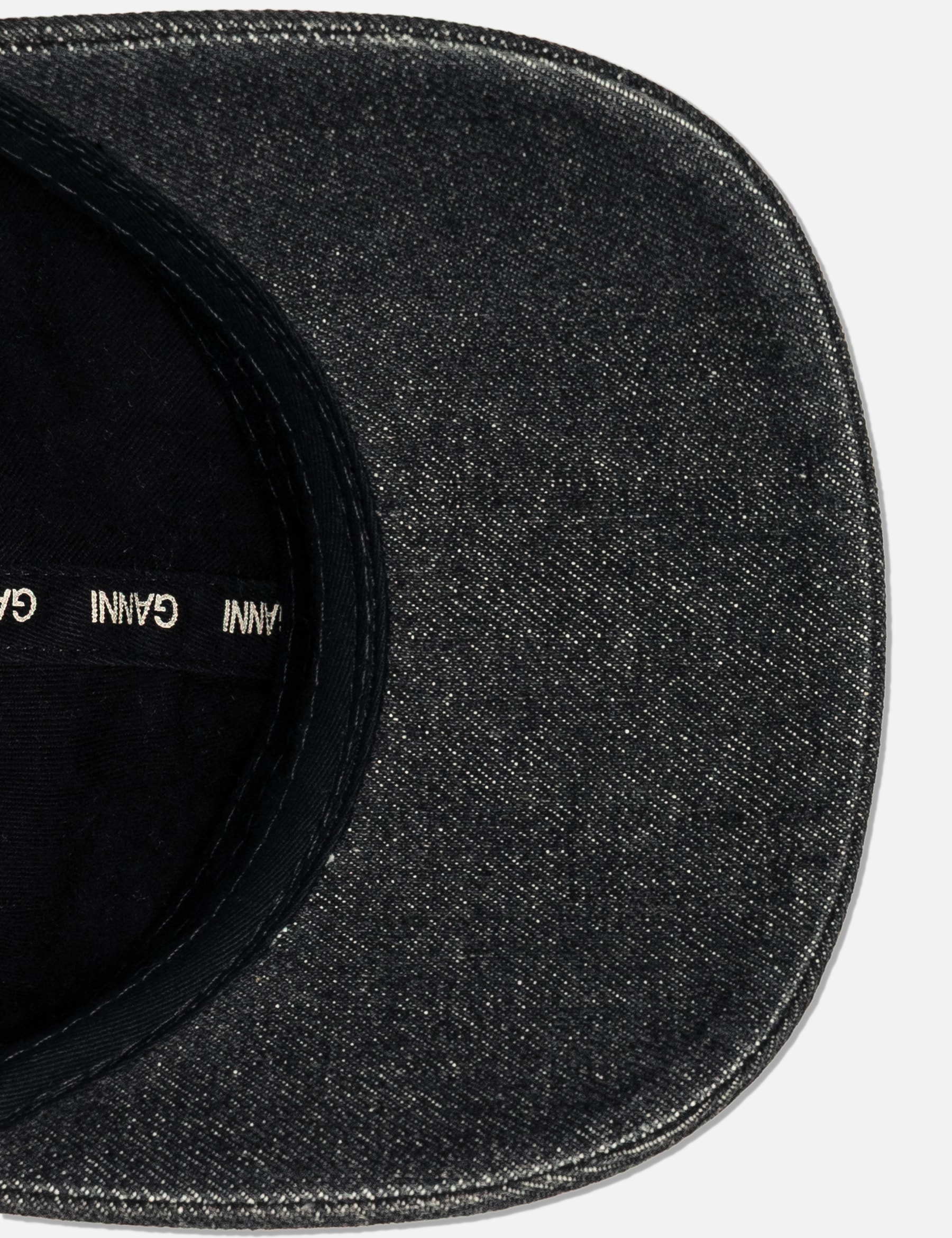 Washed Embroidery Denim Cap view 20