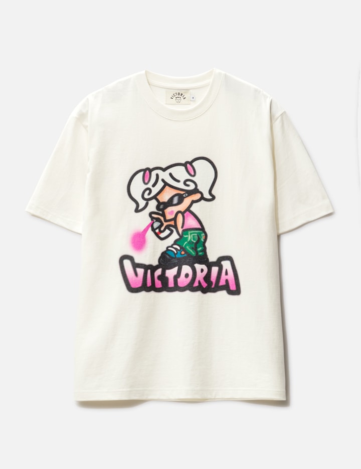 Victoria Domz Girl T-shirt In White
