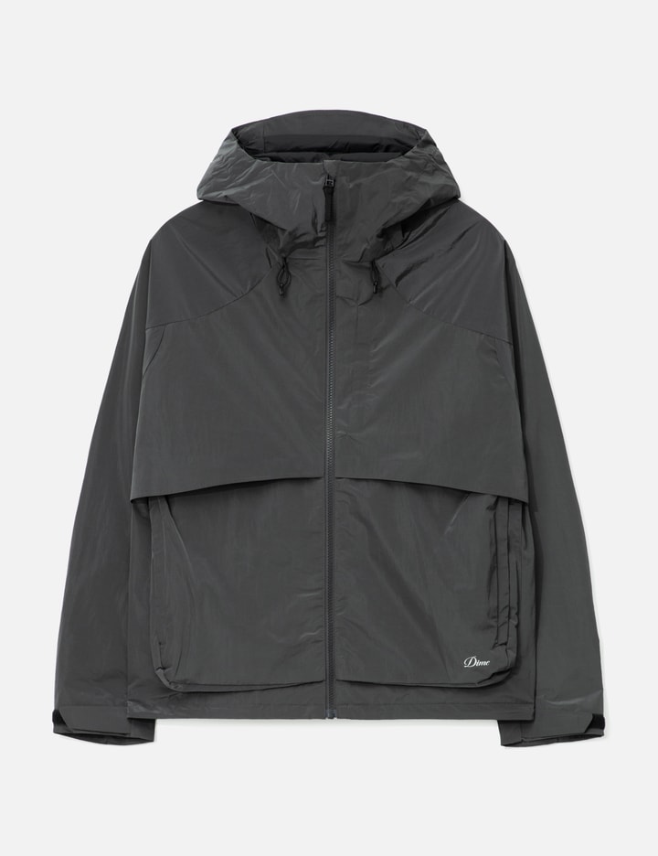Dime Taffeta Windbreaker In Gray