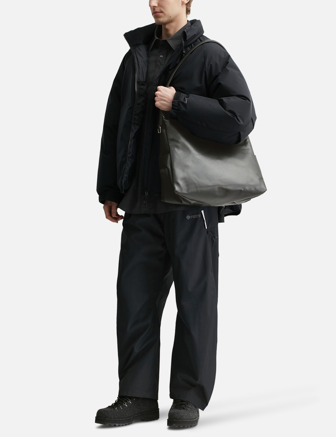 Leather Nomad Bag view 15