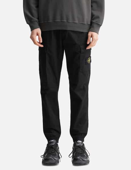 Stretch Cotton Tela 'Paracadute' Cargo Trousers view 10