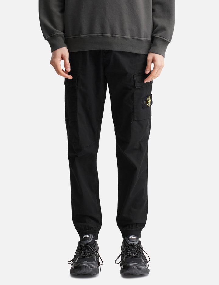 Stretch Cotton Tela 'Paracadute' Cargo Trousers Placeholder Image