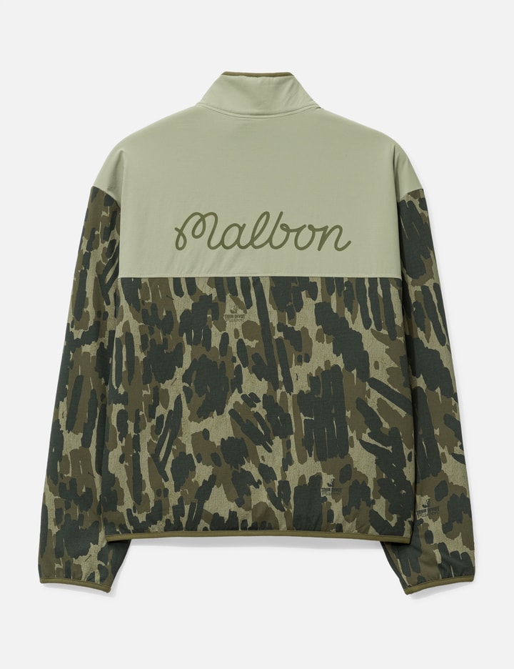 Malbon Golf Tour Divot Camo Sherpa Jacket