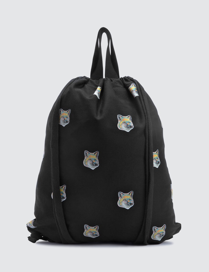 All-over Pastel Fox Head Tote Backpack Placeholder Image