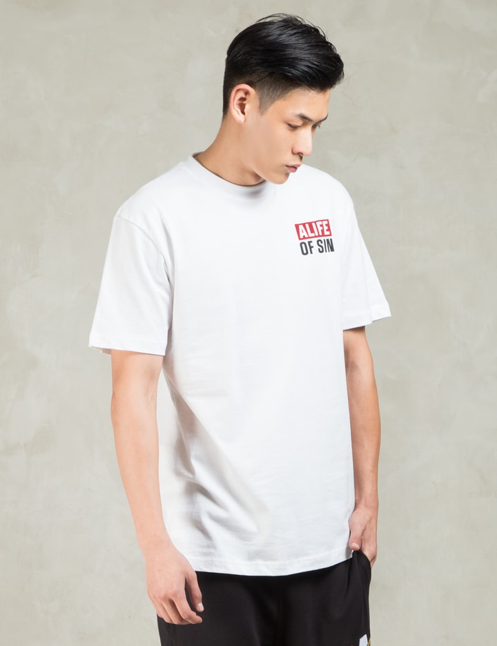 White Life Of Sin T-Shirt Placeholder Image