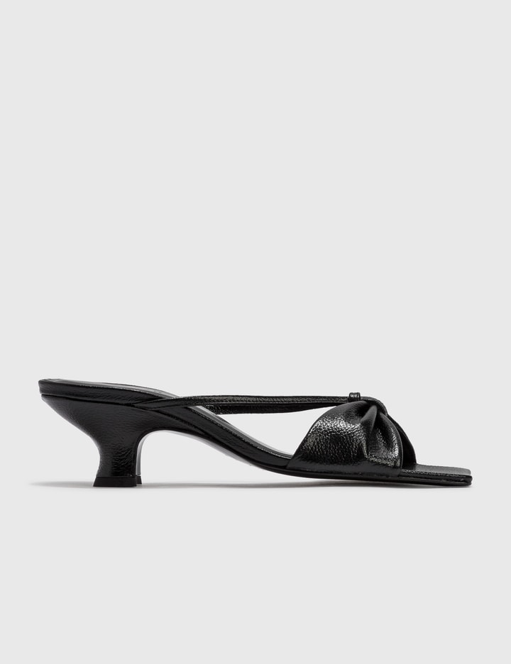 Freya Black Gloss Grained Leather Placeholder Image