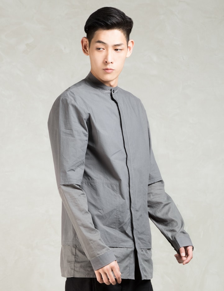 Grey Similys Mandarin Shirt Placeholder Image