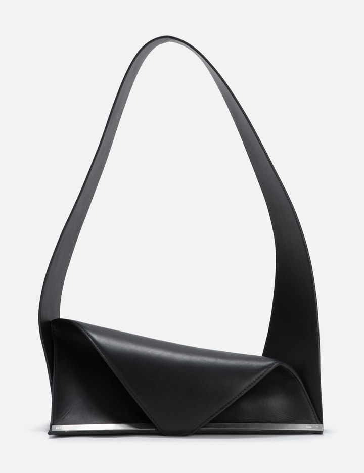 Heliot Emil Unity Baguette Leather Bag In Black