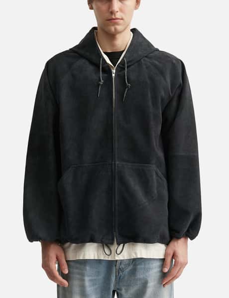 Goat Suede Hooded Jacket view 10