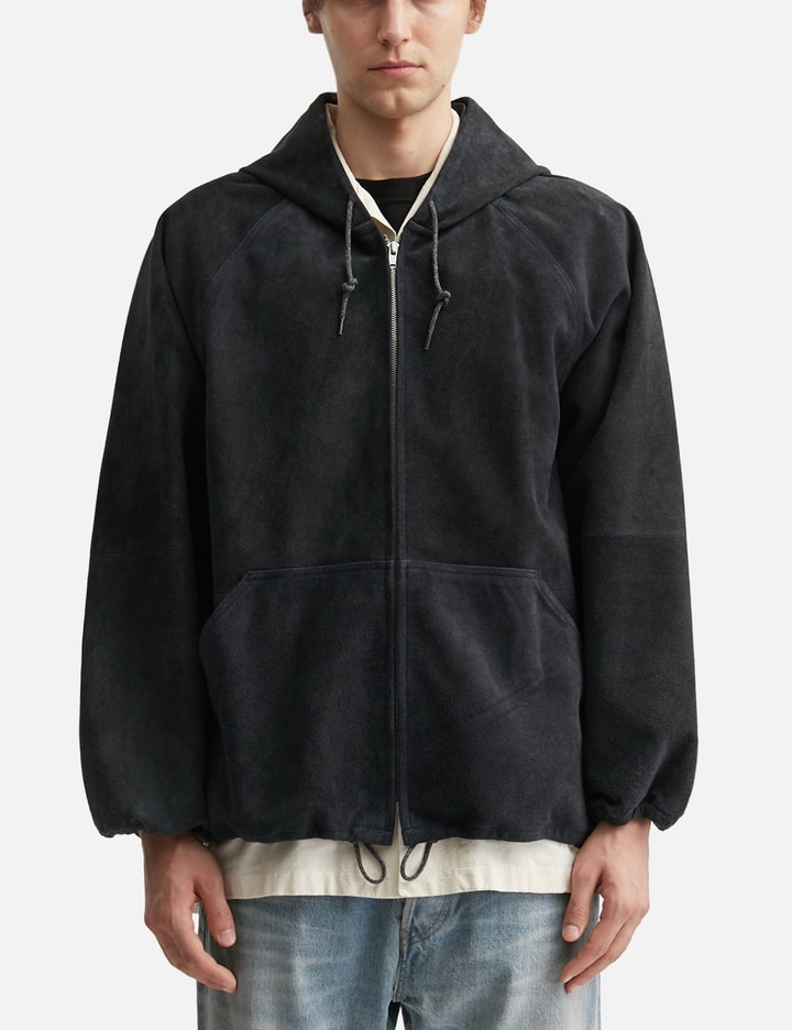 Goat Suede Hooded Jacket view 3