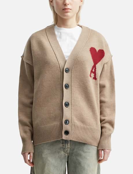 Ami RED ADC CARDIGAN
