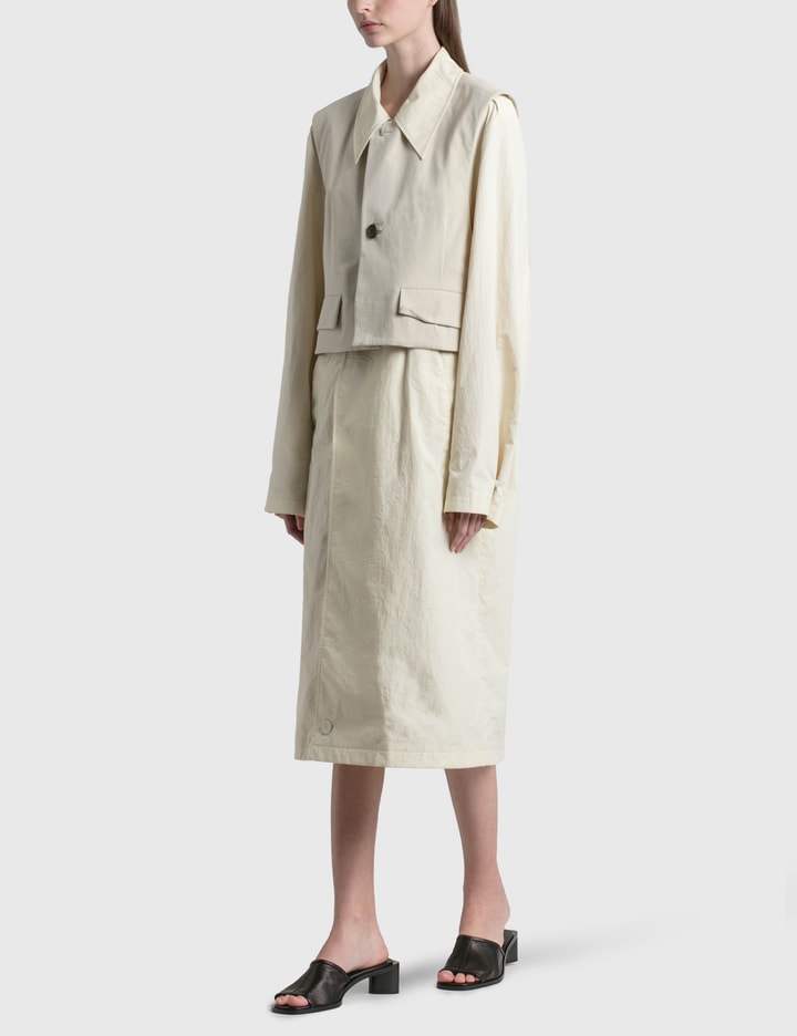 Layered Trench Coat Placeholder Image