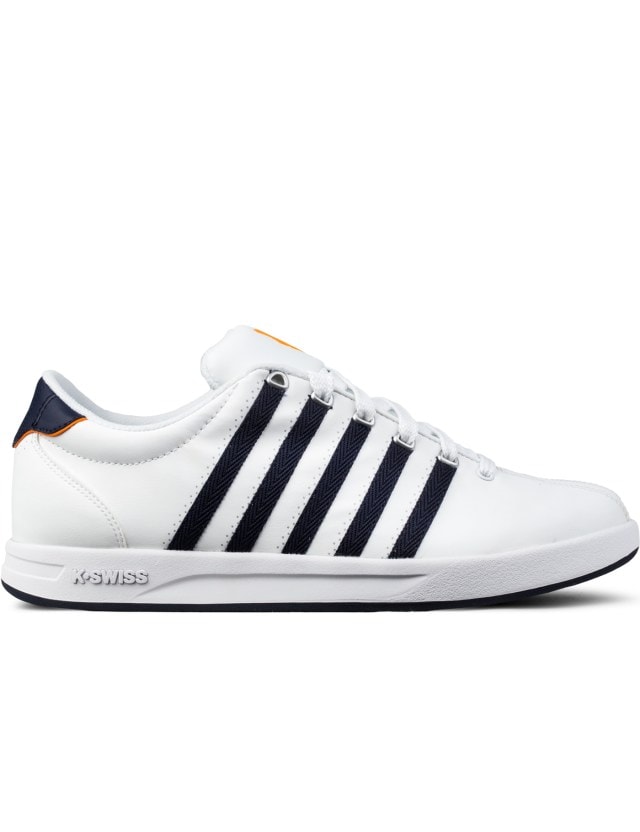 White with Navy Court Pro S Shoes Placeholder Image