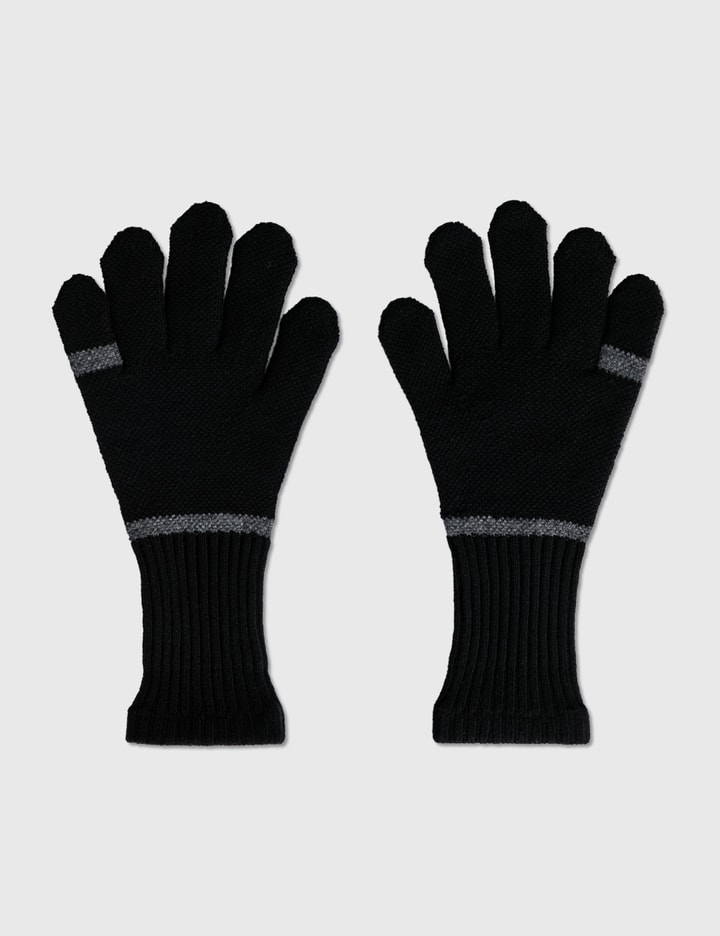 Bicolor Knit Gloves Placeholder Image