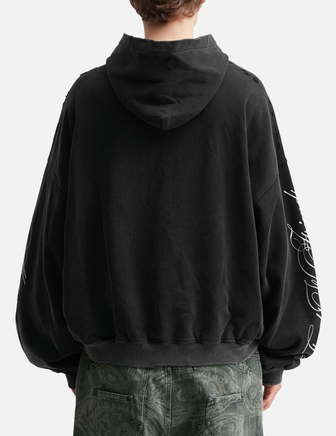 "Alis" Printed Necklace Hoodie view 14