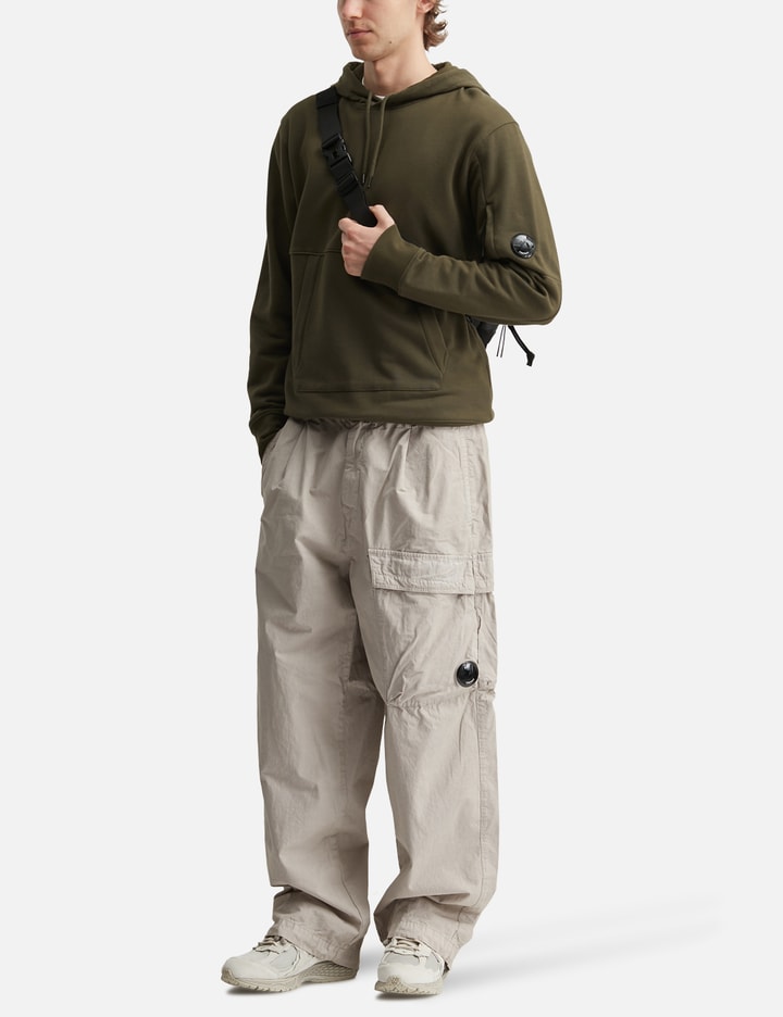 C.P. Company Diagonal Raised Fleece Hooded Lens Sweatshirt