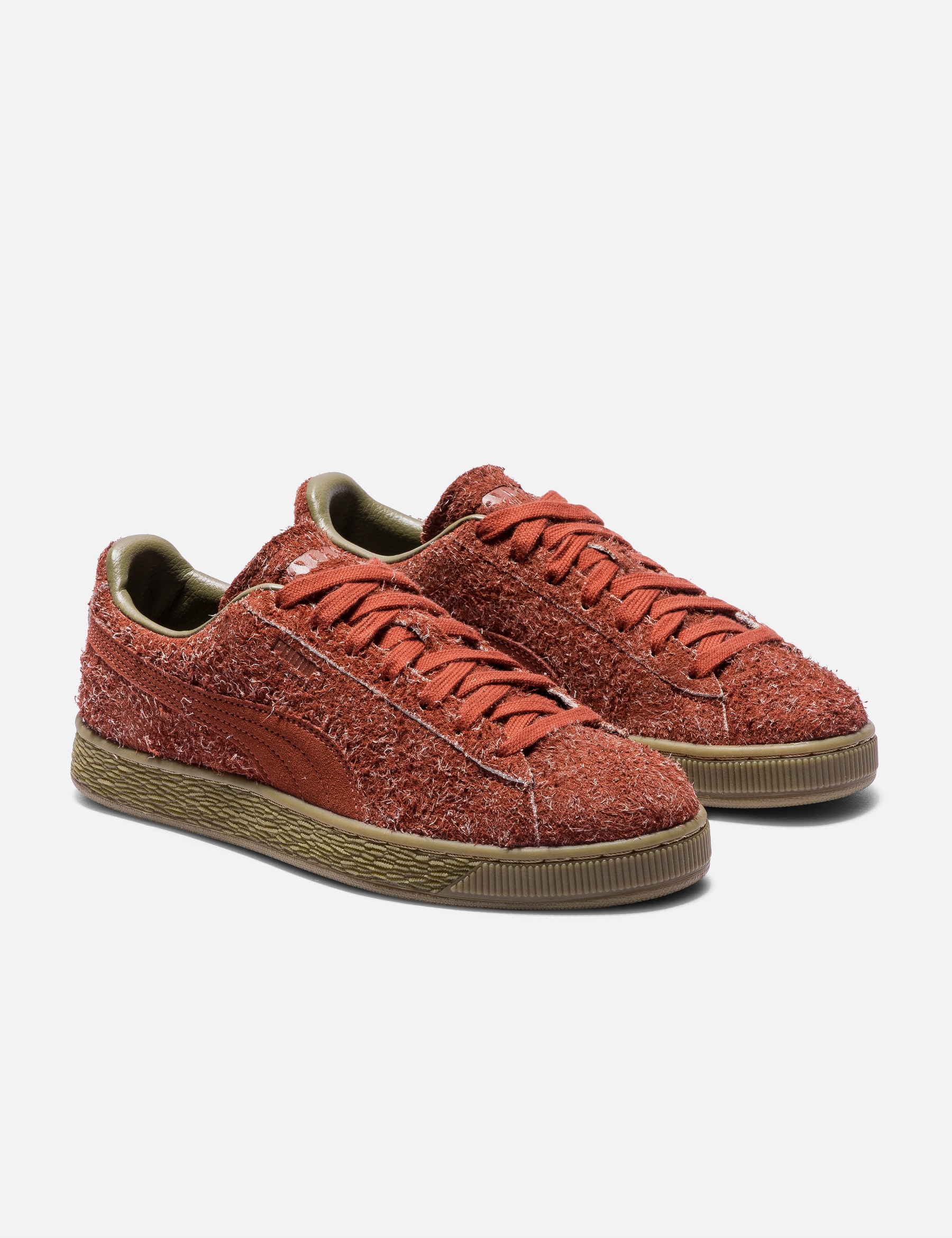 X Daniëlle Cathari Suede Fuzzy Sneakers view 16