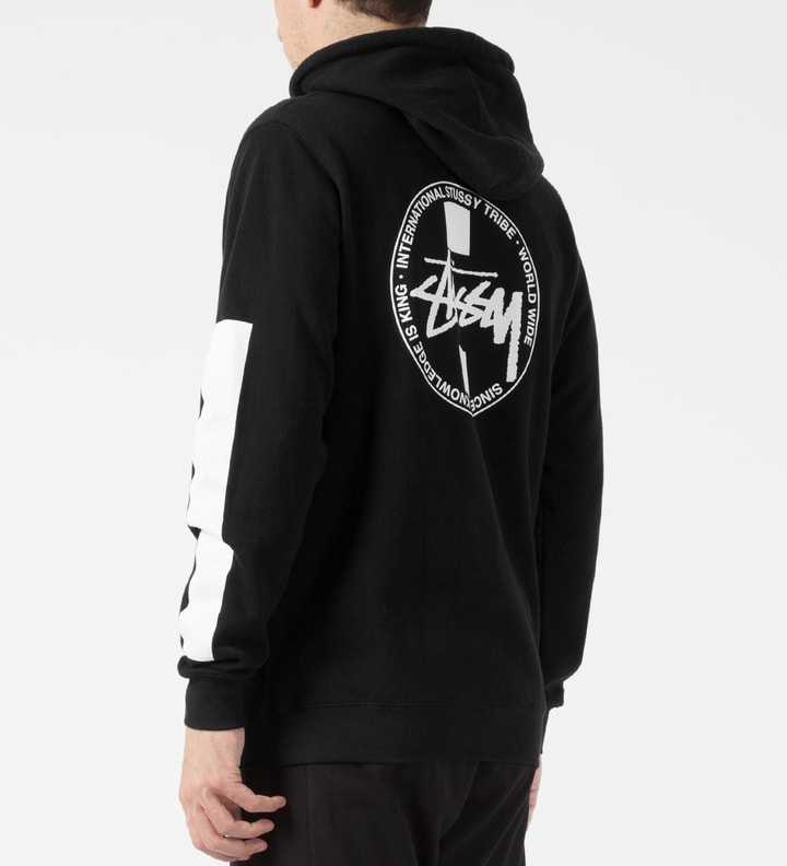 Black Worldwide Dot Hoodie Placeholder Image