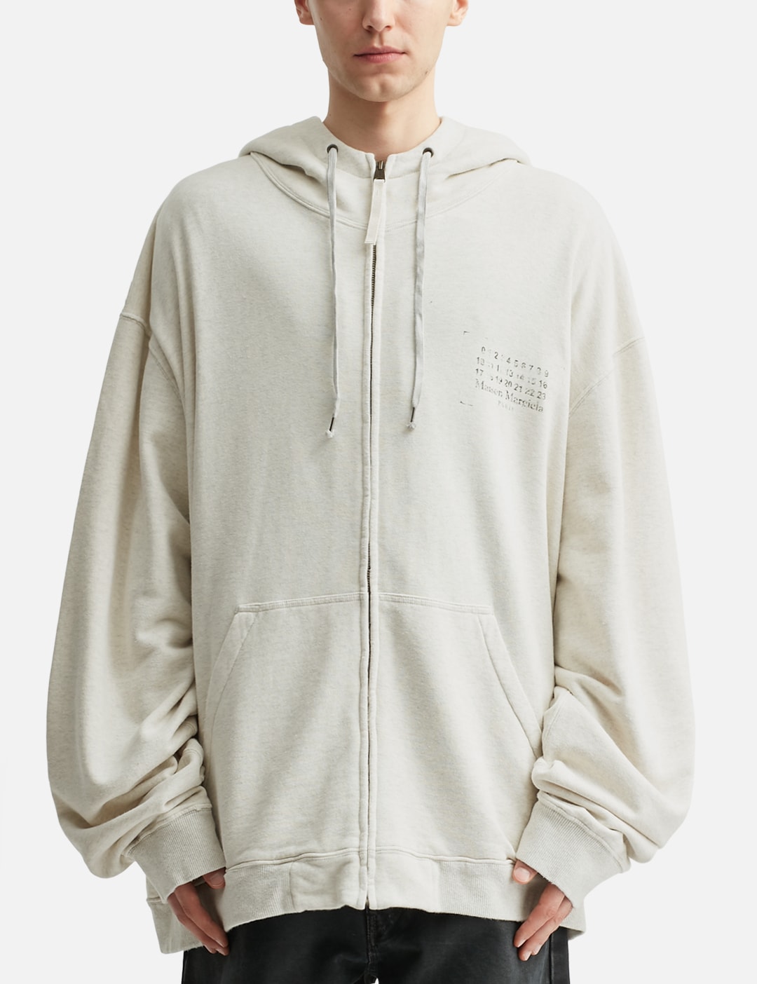 メゾン マルジェラ - オーバーサイズ パイルカーディガン | HBX 