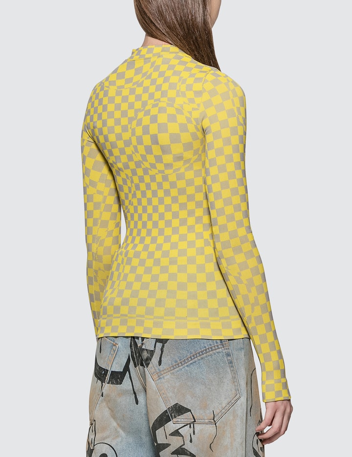 Bubble Check Long Sleeve T-shirt Placeholder Image