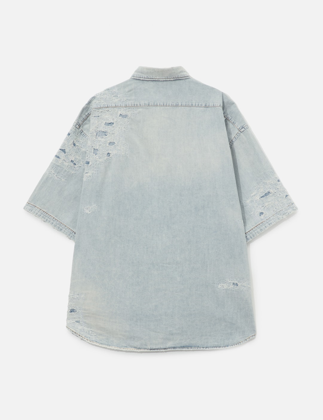 Mended Denim Shirt view 9