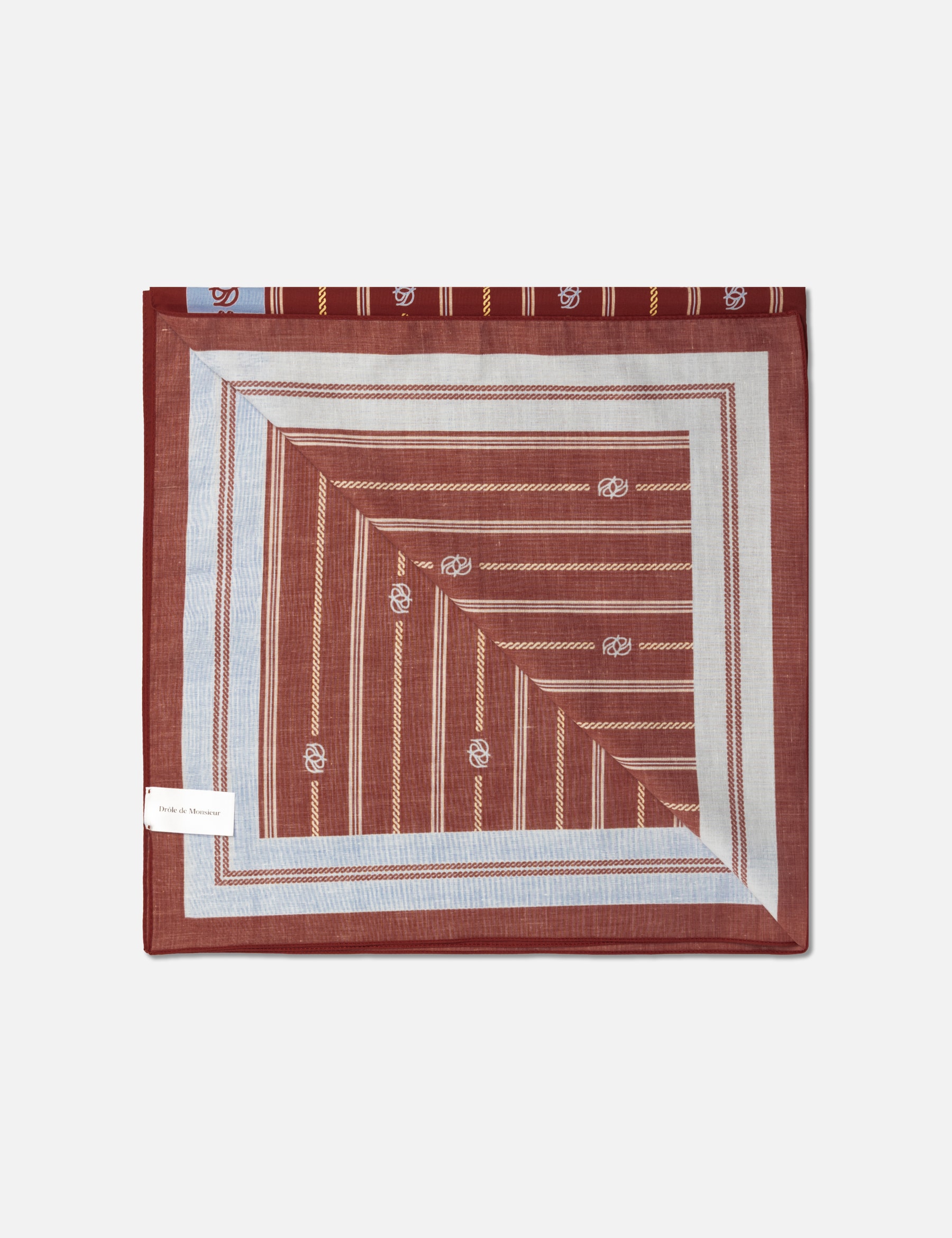 Foulard Rayure Monogramme view 8