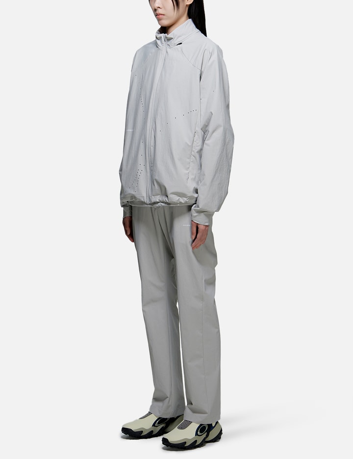 Hypegolf X Post Archive Faction (paf) Perforated Windbreaker In Grey
