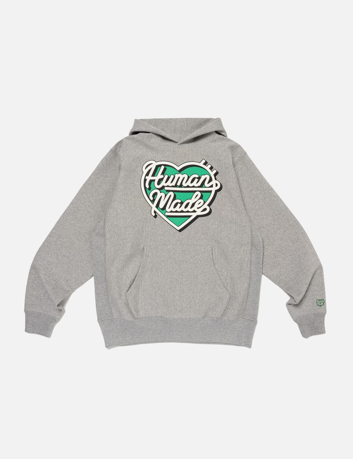 Human Made Heavyweight Hoodie In Grey