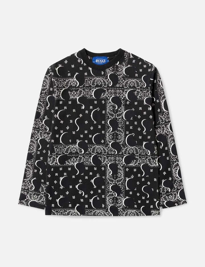 Awake NY Long Sleeve Big Paisley T-Shirt Placeholder Image