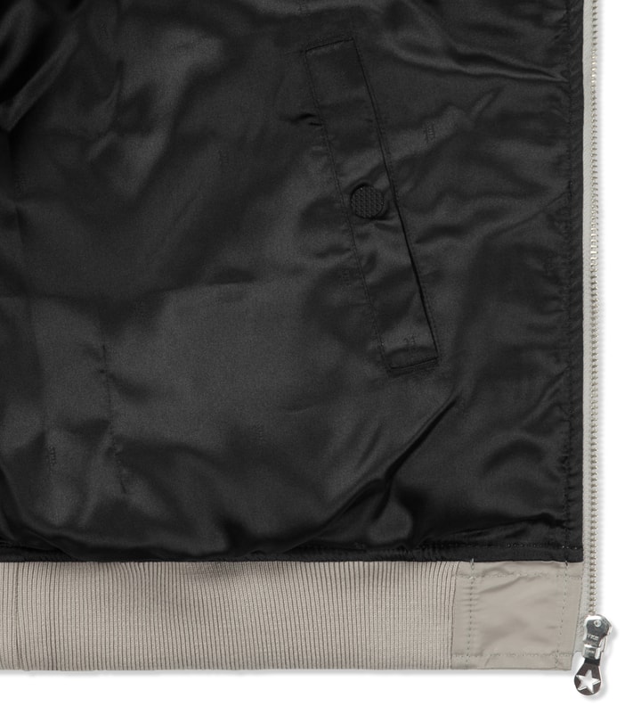 PHENOMENON White URA MA-1 Jacket