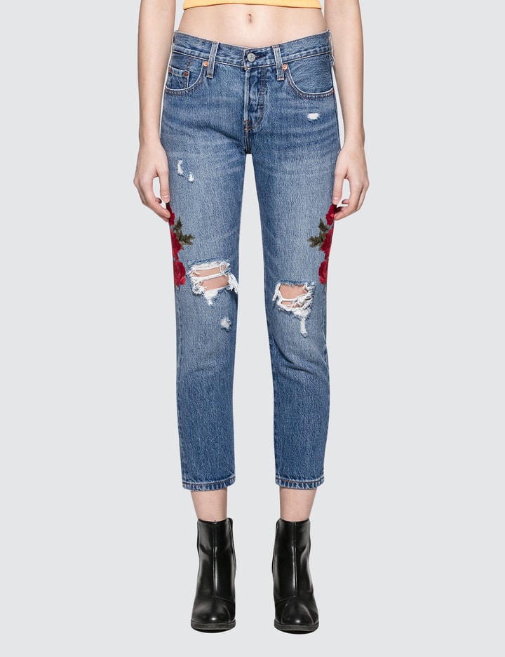 "Custom Blues" 501 Cropped Taper Jeans Placeholder Image