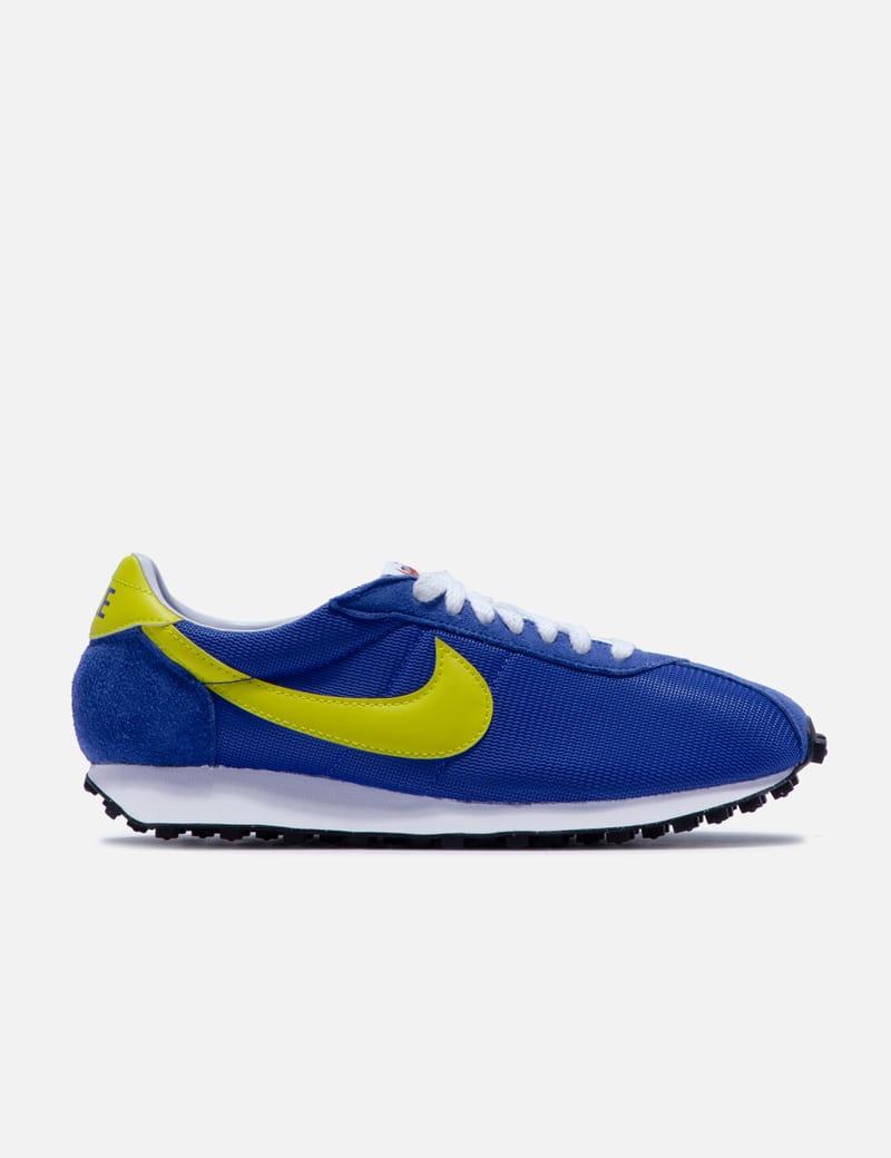 yellow and blue nike trainers