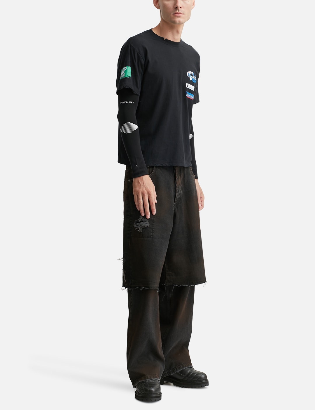 F.C. Knitted Sleeve T-Shirt view 20