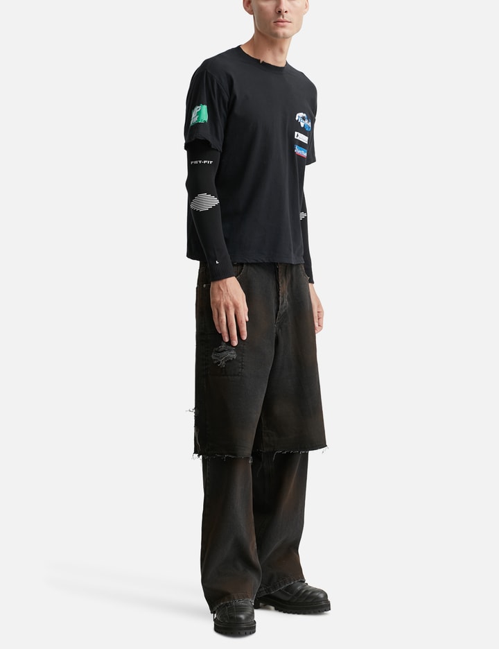 Piet F.C. Knitted Sleeve T-shirt Placeholder Image