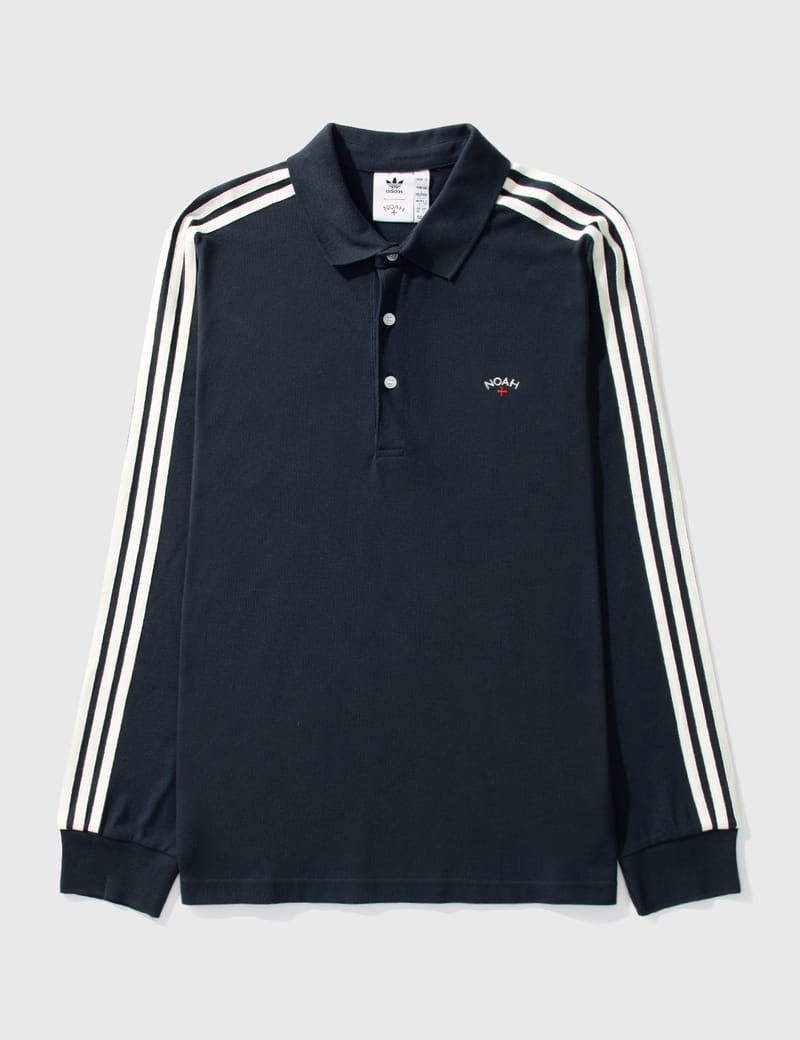 adidas originals long sleeve polo