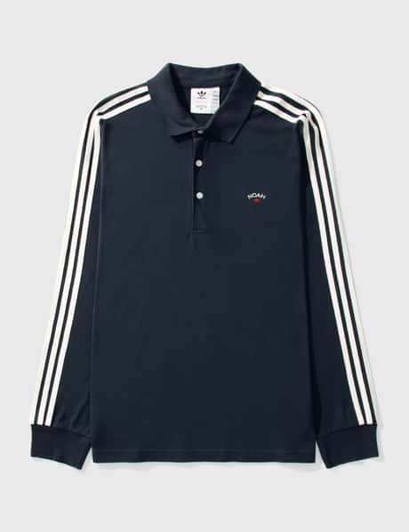 Adidas Originals - Noah x adidas Originals Long Sleeve Polo | HBX 
