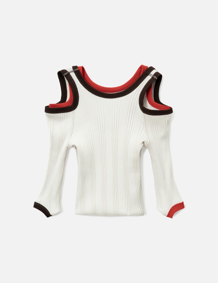 Beautiful People Double-End Suvin Compact Rib Hollow Top